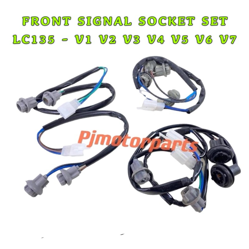 Lc135 V1 V1 V2 V3 V4 V5 V6 V7 FRONT SIGNAL SOCKET LAMP LIGHT WIRING ...