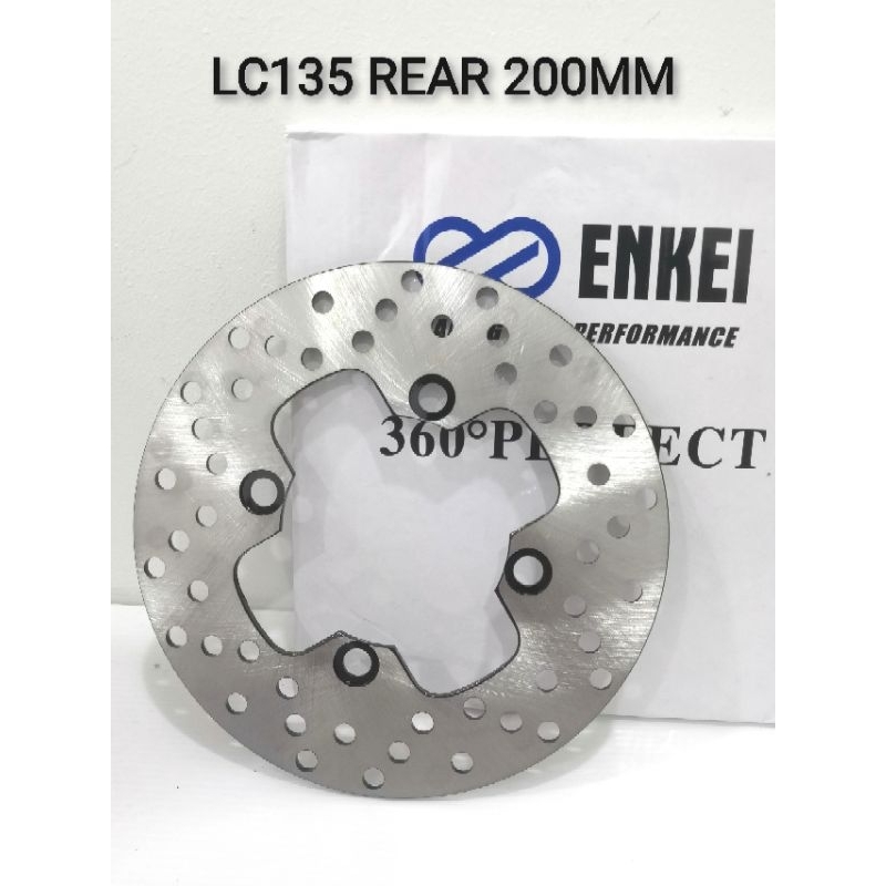 ENKEI / NISIN LC135 5s REAR DISC PLATE 200MM | Shopee Philippines