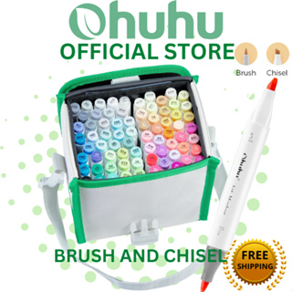  Ohuhu Brush Markers - 216-color Double Tipped Alcohol