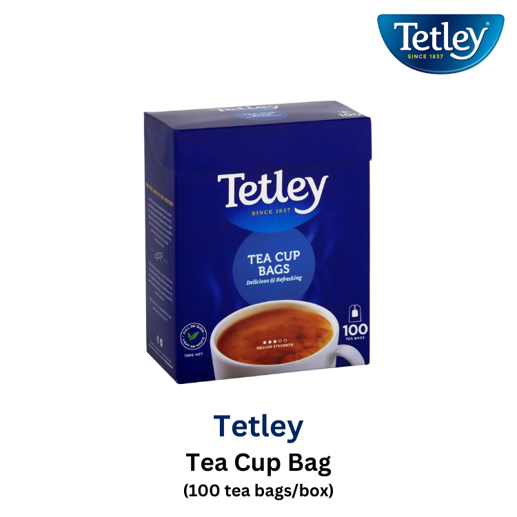 Tetley Tea Cup Bags (100 tea bags/box) Shopee Philippines
