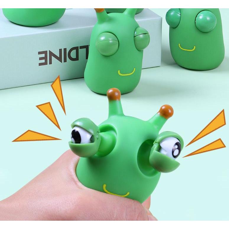 Caterpillar Eyes Popping Toy Squeeze Toys Pressure Release Fun | Shopee ...