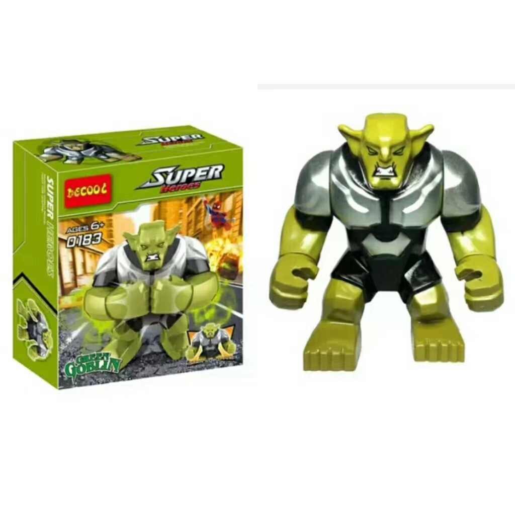 Decool 0183 0191 Super Heroes Avengers Hulk Goblin Figures Minifigures ...