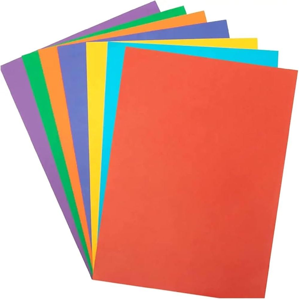 A4 size Colour Paper 80gsm & 2 sheet card 120gsm & 3 sheet card 160gsm ...