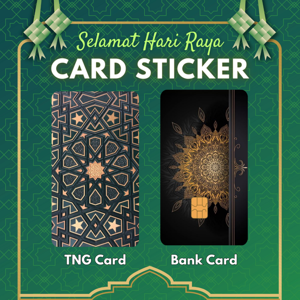 RAYA 2025 STICKER VIRAL SERIES 5 - TNG CARD / NFC CARD / ATM CARD ...