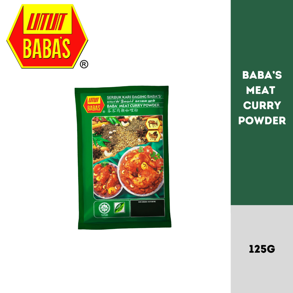 Powder 250g Babas Chicken Curry Powder Baba's Meat Curry Powder