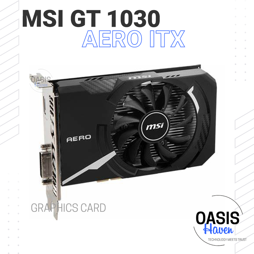MSI GeForce GT 1030 AERO ITX 2GD4 OC | Shopee Philippines