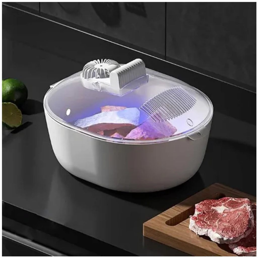 Domestic kitchen 4 in 1 Food defroster, Upgraded Meat Defrosting ...