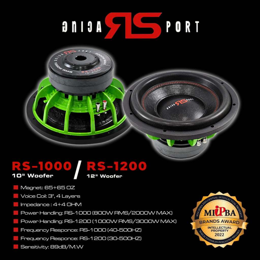 RS RACING SPORT (RS-1000 / RS-1200) 10