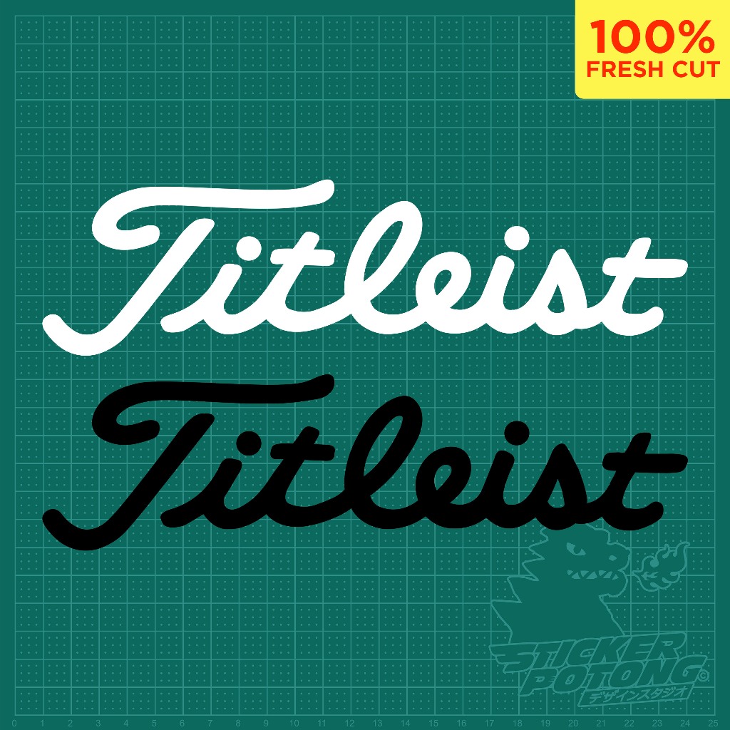 TITLEIST (STICKER POTONG) Shopee Philippines