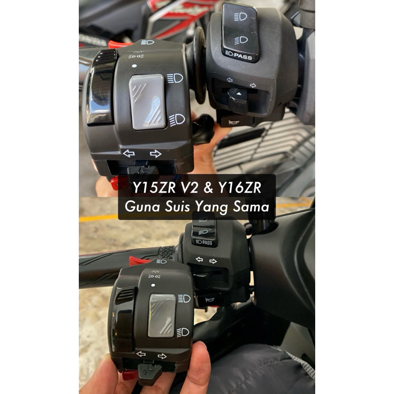 Switch Suis On Off Lampu Yamaha Y16ZR Y15ZR V2 | Shopee Philippines