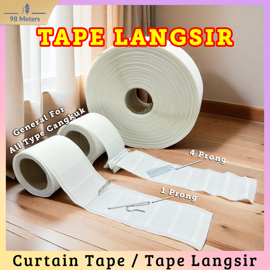 Curtain Tape/Curtain Tape/Curtain Tape For All Types Of Hooks The Price