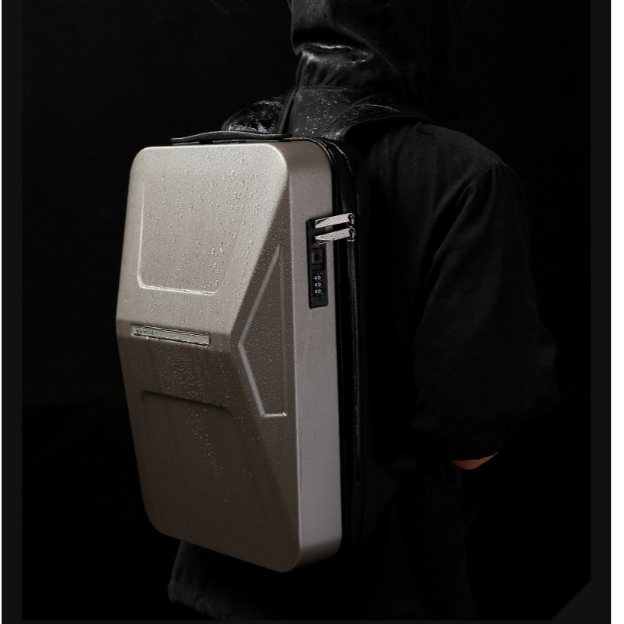 Bange Shelter Stylish Hard Case Laptop Backpack Futuristic Design ...