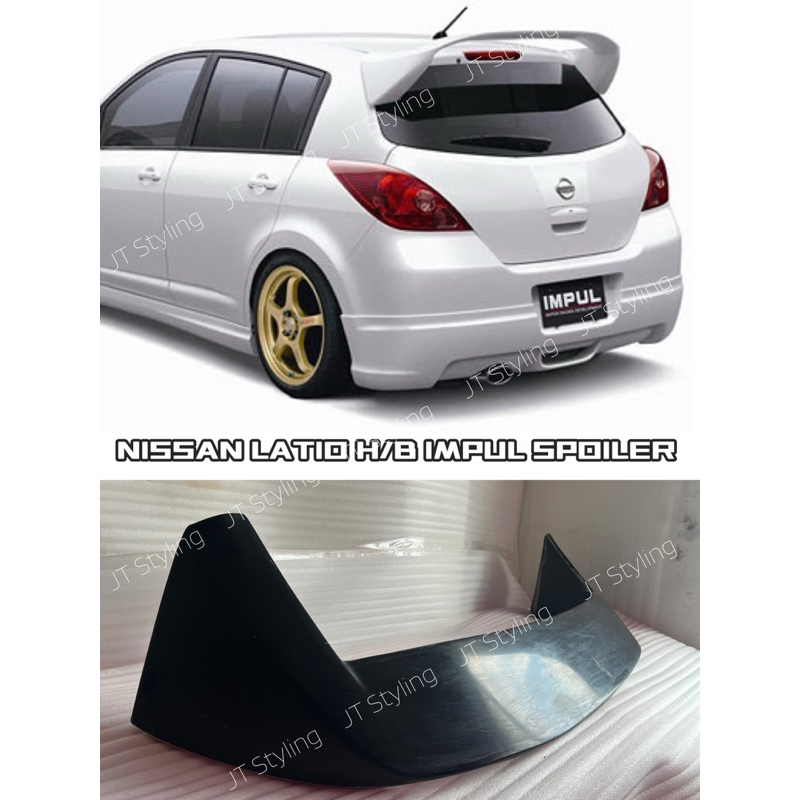 NISSAN LATIO HATCHBACK IMPUL TOP SPOILER WING | Shopee Philippines