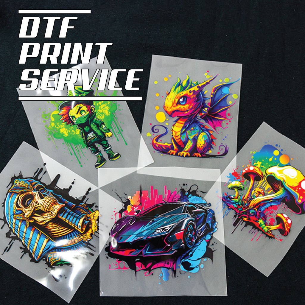 Dtf Print Service Sticker Iron On Label | Shopee Philippines