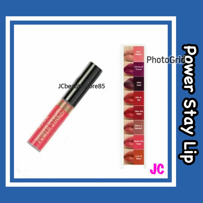 AVON NEW POWERSTAY LIP STAIN 7ml Shopee Philippines