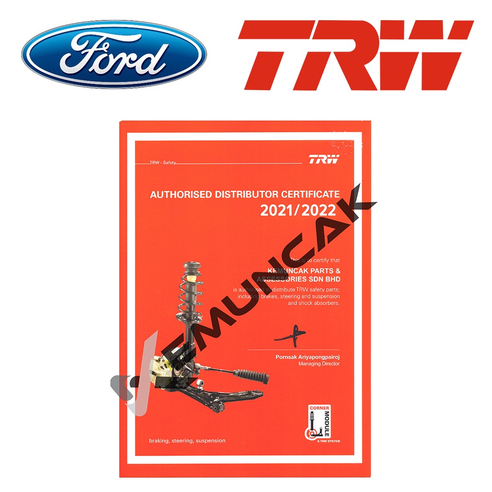 FORD RANGER T6 T7 / MAZDA BT50 TRW Rear Brake Shoe | Shopee Philippines