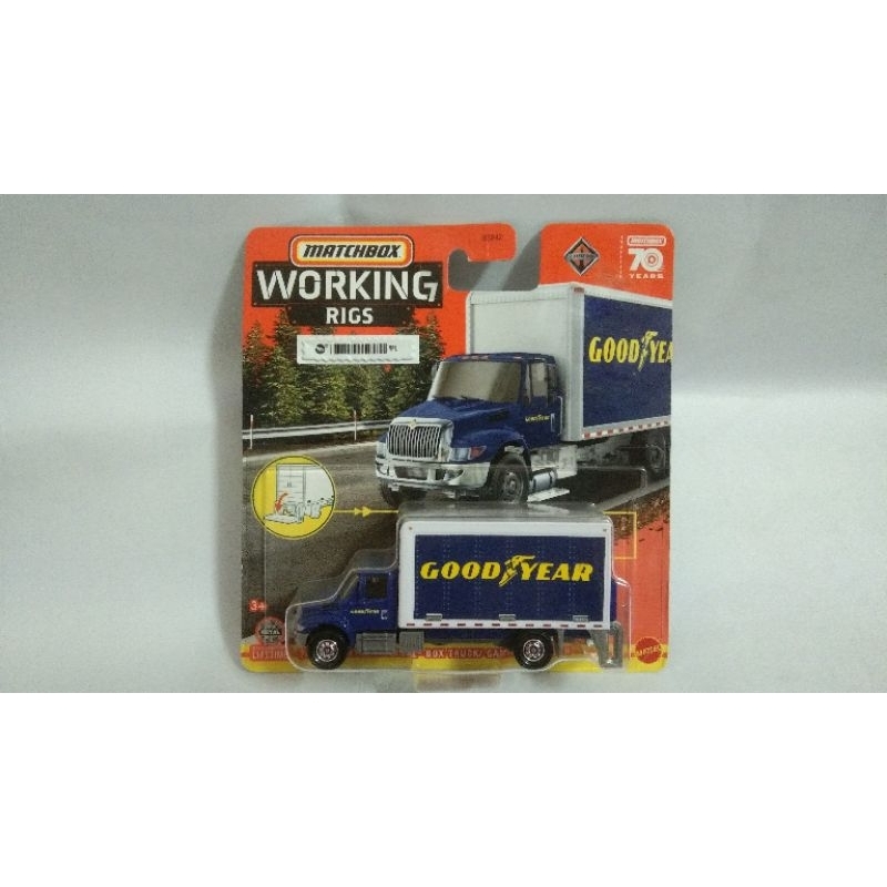 Matchbox Working Rigs International Box Truck (Goodyear) | Shopee ...