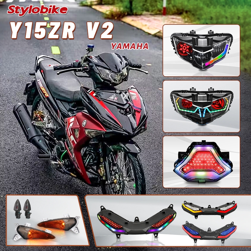 MATA Y15zr V2 LED Headlamp Lamp Chest Eye Gaban Devil Eyes Pilot Light