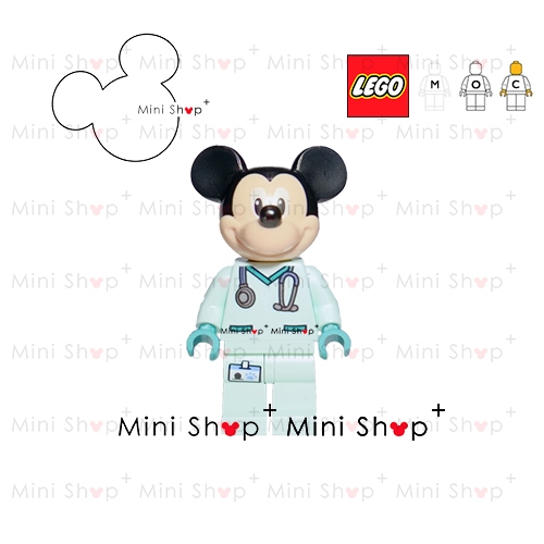 [Mini Shop+] LEGO MOC - Minifigure mickey mouse minnie mouse Doctor ...