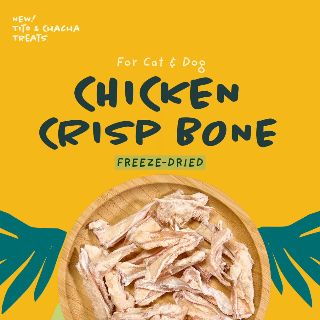 Tito & Chacha Raw Freeze-Dried Chicken Crisp Bone | Shopee Philippines