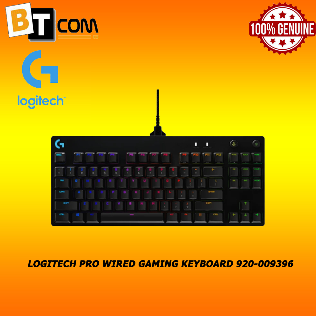 Logitech PRO Wired Gaming Keyboard 920-009396 | Shopee Philippines