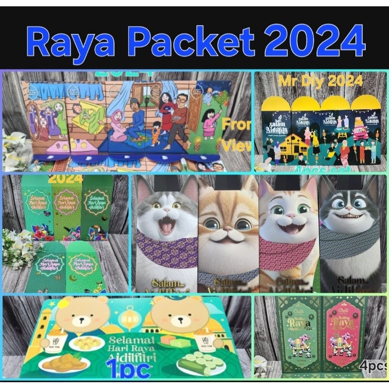 Assorted Raya Packet 2023 / Raya Packet 2024 And Others | Shopee ...