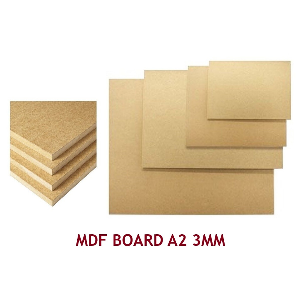 MDF BOARD 3MM (AVAILABLE IN A4 A3 A2) | Shopee Philippines