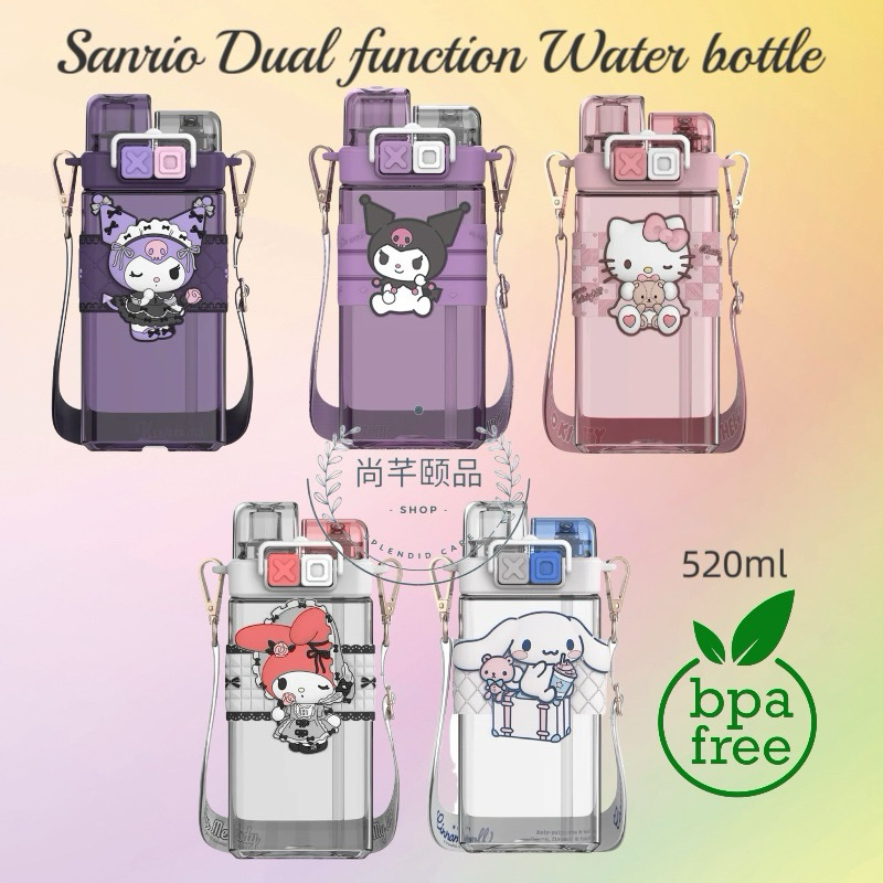 Sanrio Kids Water Bottle Tritan Bottle 100% BPA Free Cute Water Bottle ...