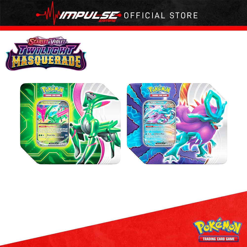 Pokemon TCG Scarlet & Violet SV06 Twilight Masquerade - Large Tins ...