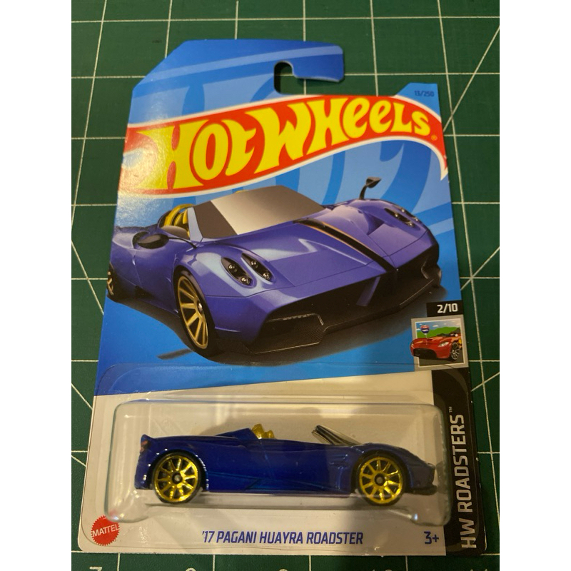 Hot Wheels Pagani Huayra Roadster 2020 - Modèle 1/64 En Métal - Occasion