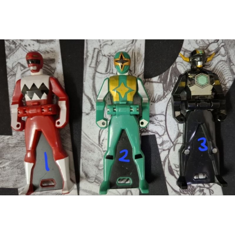 BANDAI JAPAN GOKAIGER GOKAI KEY POWER RANGERS SUPER MEGAFORCE RANGER ...