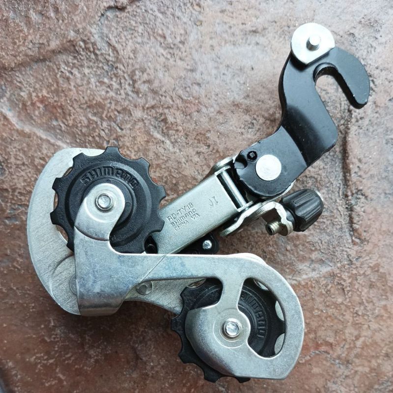 SHIMANO RD Reverse Hook rear short leg 5 & 6 speed transmission TY18 ...