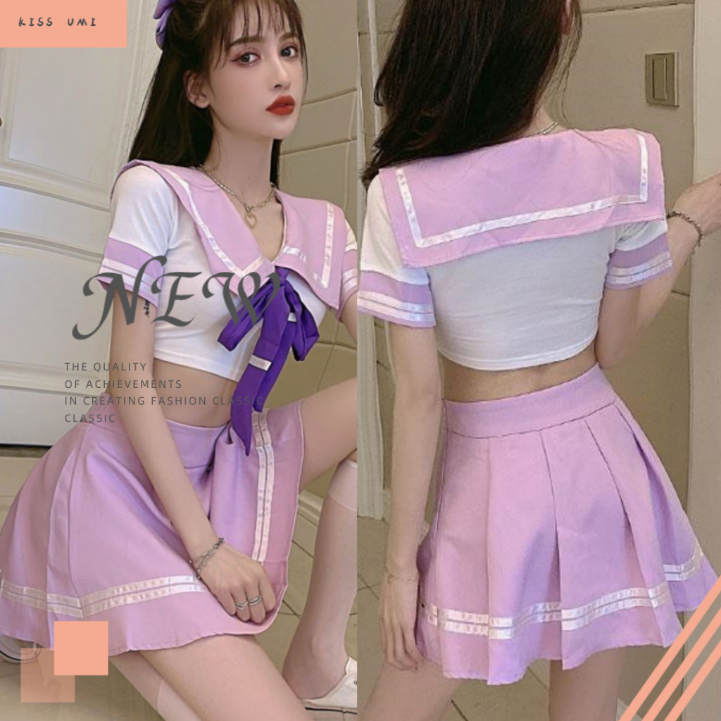 Sexy School Uniform Campus JK Passionate Uniform Set Sexy Underwear