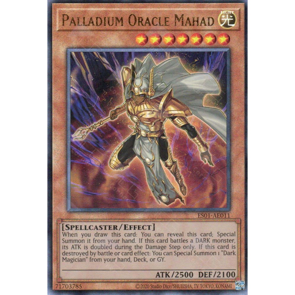 游戏王 ES01-AE011 UTR Yu-Gi-Oh AE Palladium Oracle Mahad | Shopee Philippines