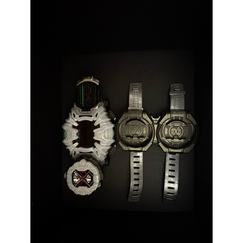 Bandai authentic Dx Kamen Rider Ziku driver W Dx Zio Ridewatch And Dx ...