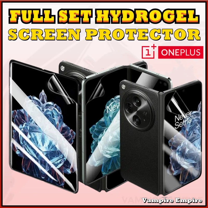 OnePlus Open 5G / Full Set Hydrogel Screen Protector | Shopee Philippines