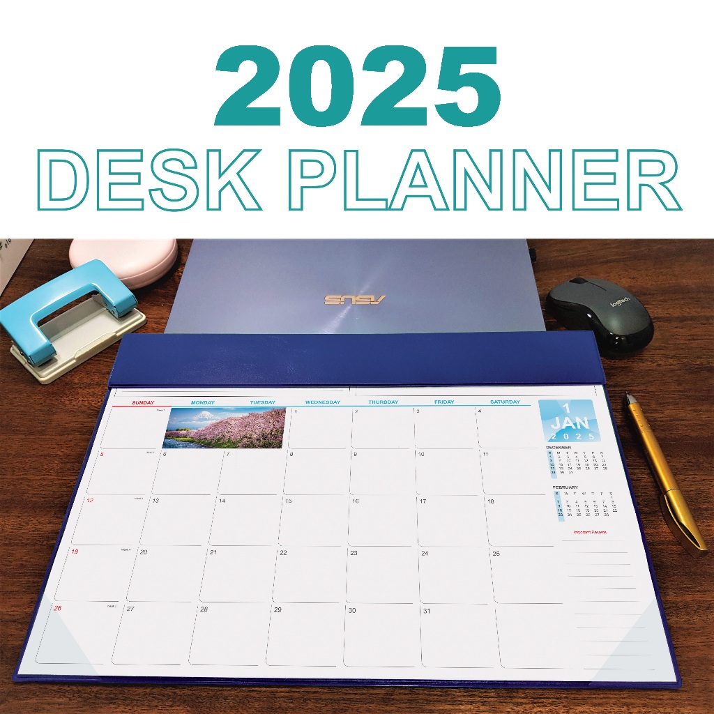 2025 2024 Diary Mini Desk Planner Diary Table Top Planner Desk Diary ...
