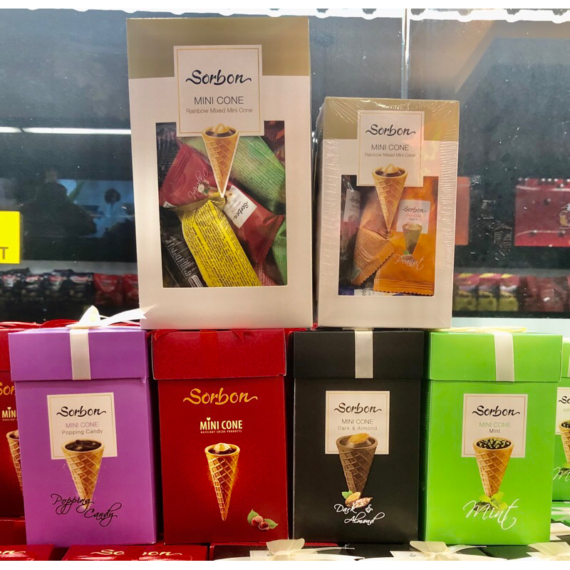 SORBON mini cone RAINBOW & ALL FLAVOR 200G-350-1.5kg | Shopee Philippines