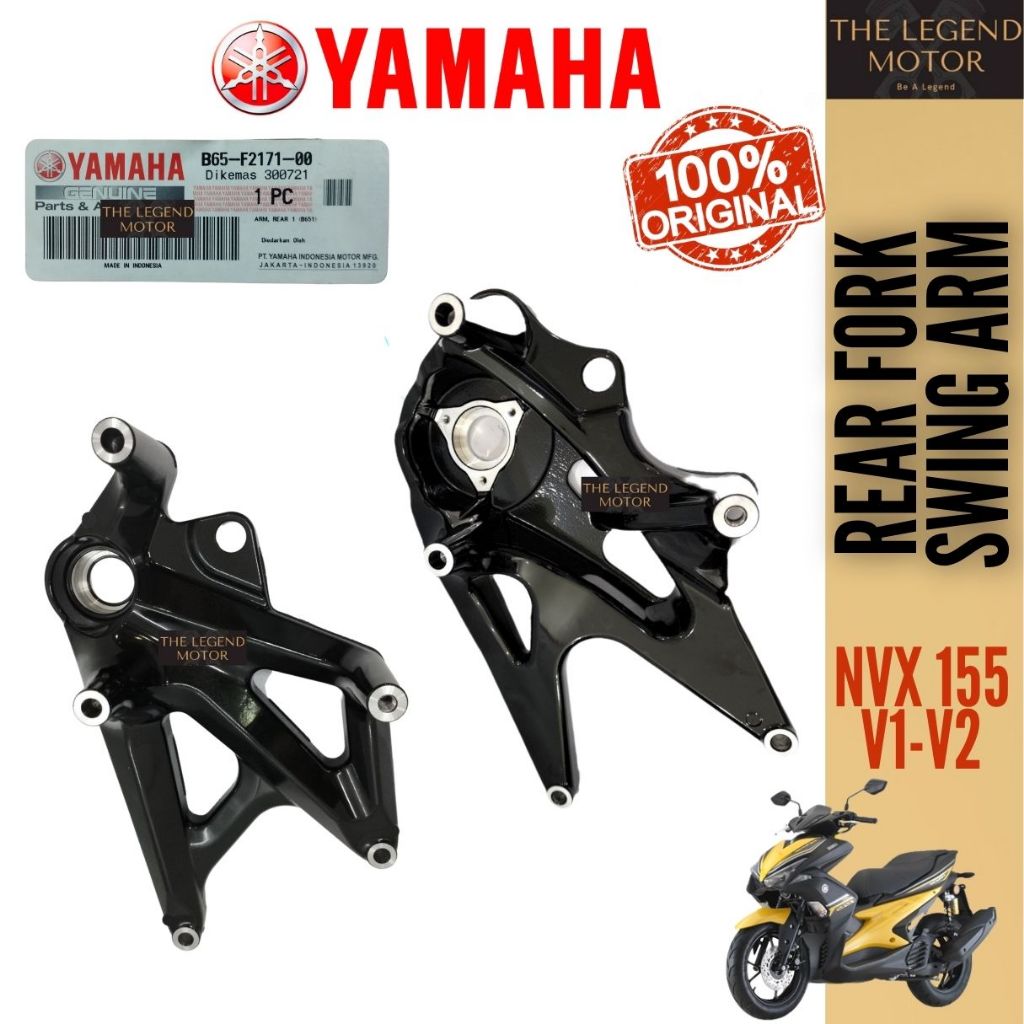 NVX155 V1 V2 NVX 155 AEROX Swing Arm Rear Fork Fok Am Belakang Bracket ...