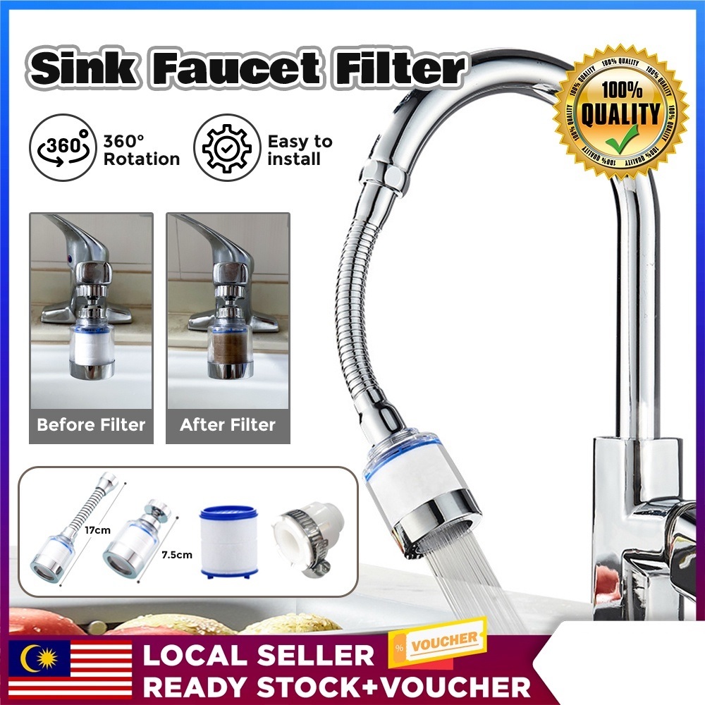 Faucet Filter / Splash Head Universal Water Tap / Booster Shower