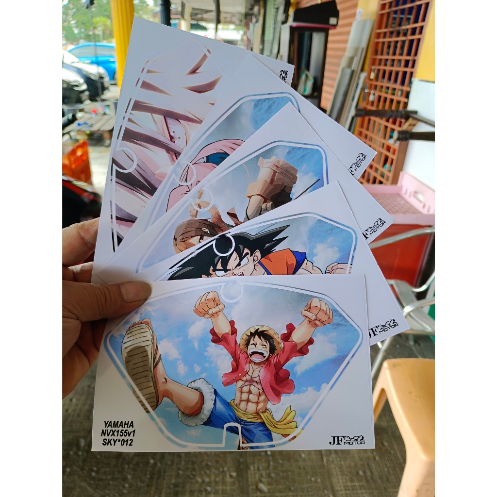 Sticker Meter Kartun Yamaha Nvx155v1/Nvx155v2 Sticker Meter Cartoon ...