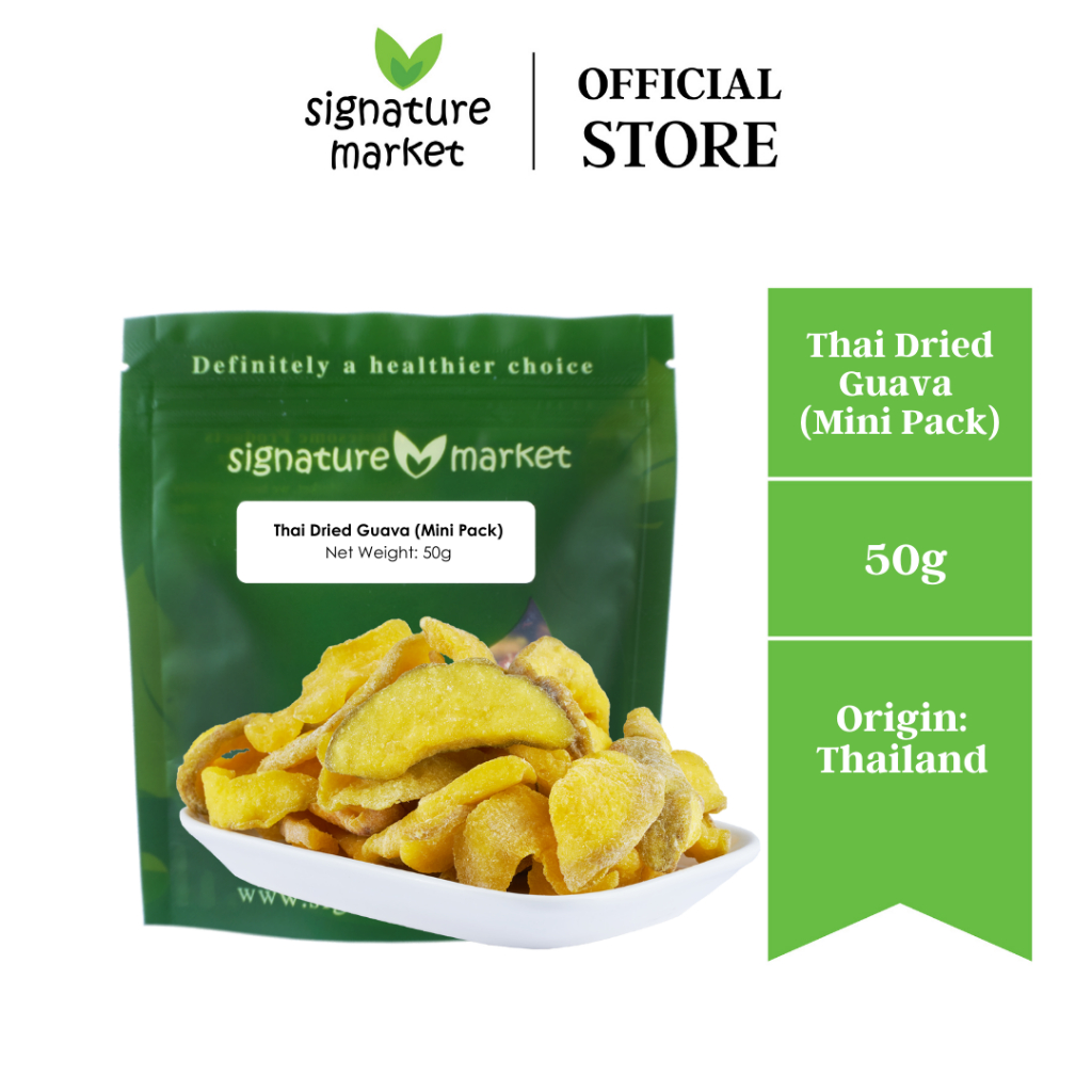 Signature Market Thai Dried Guava Mini Pack (50g) | Shopee Philippines