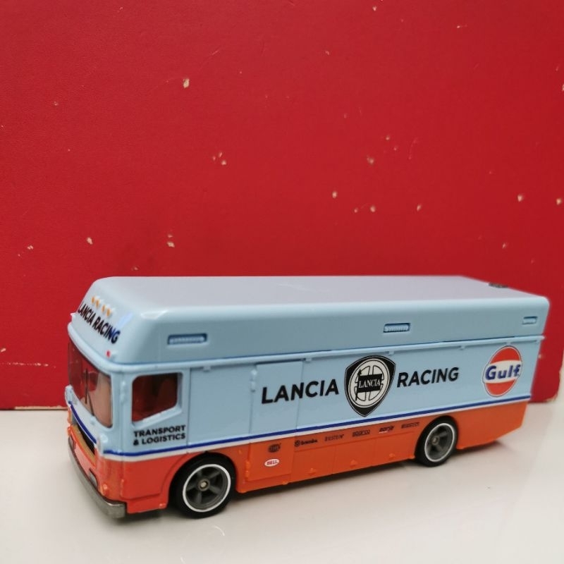 Hot Wheels Team Transport Loose Gulf Oil Euro Hauler Truck Lancia Rally Shopee Philippines