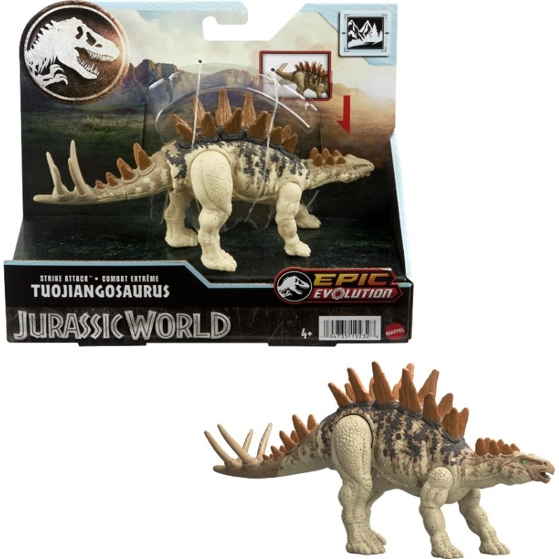 Mattel Jurassic World Tuojiangosaurus Strike Attack Epic Evolution ...
