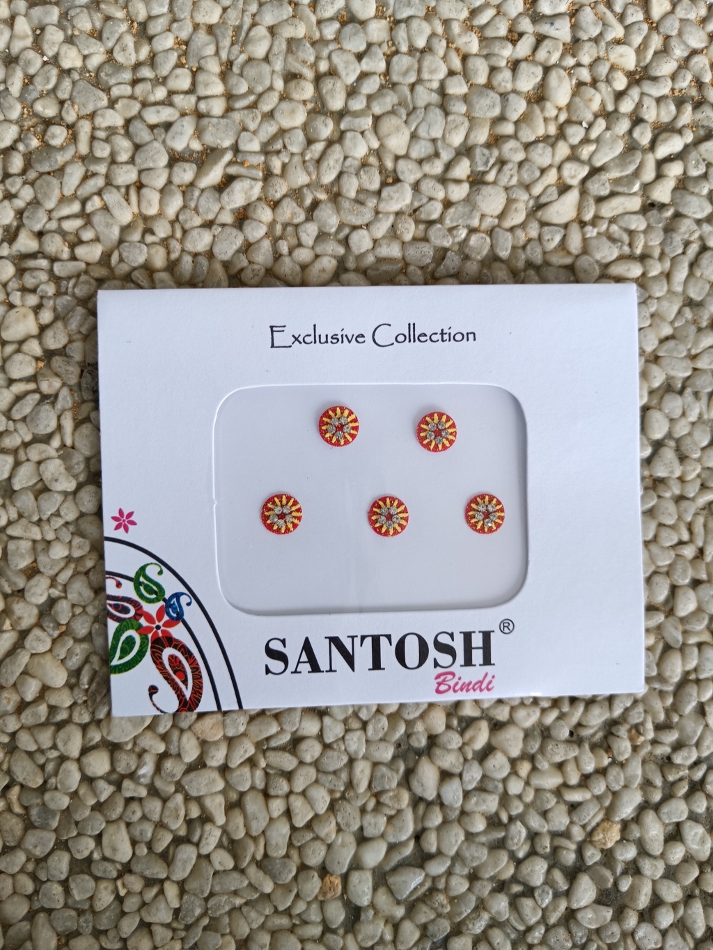 Fancy Stone Design Indian Sticker Pottu Forehead Bindi Potu Wear