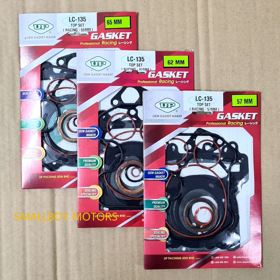 YAMAHA LC135 V1 V2 V3 V4 V5 V6 NEW TOP SET GASKET RACING STANDARD HEAD