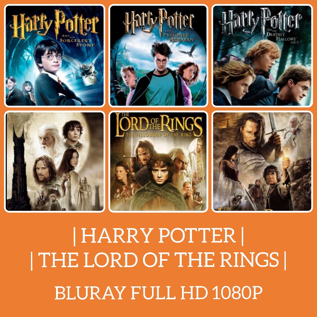 MOVIE PENDRIVE HARRY POTTER LOTR COLLECTION SUBTITLES ENGLISH