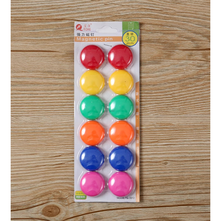 Whiteboard Colour Magnetic Button 20mm/30mm | Shopee Philippines