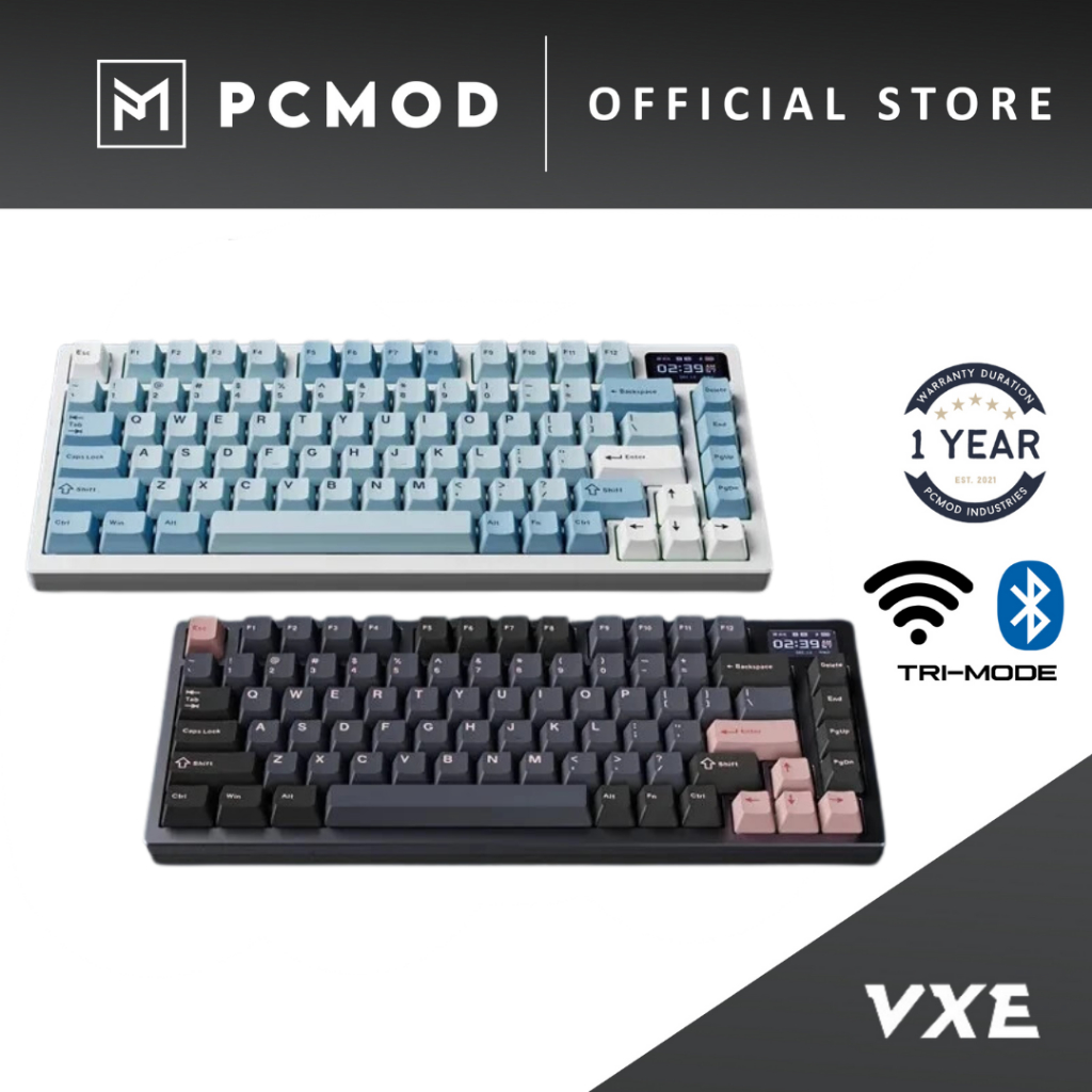 VXE ATK V75 PRO Fully Assembled Mechanical Keyboard with Qing Hai Lake ...