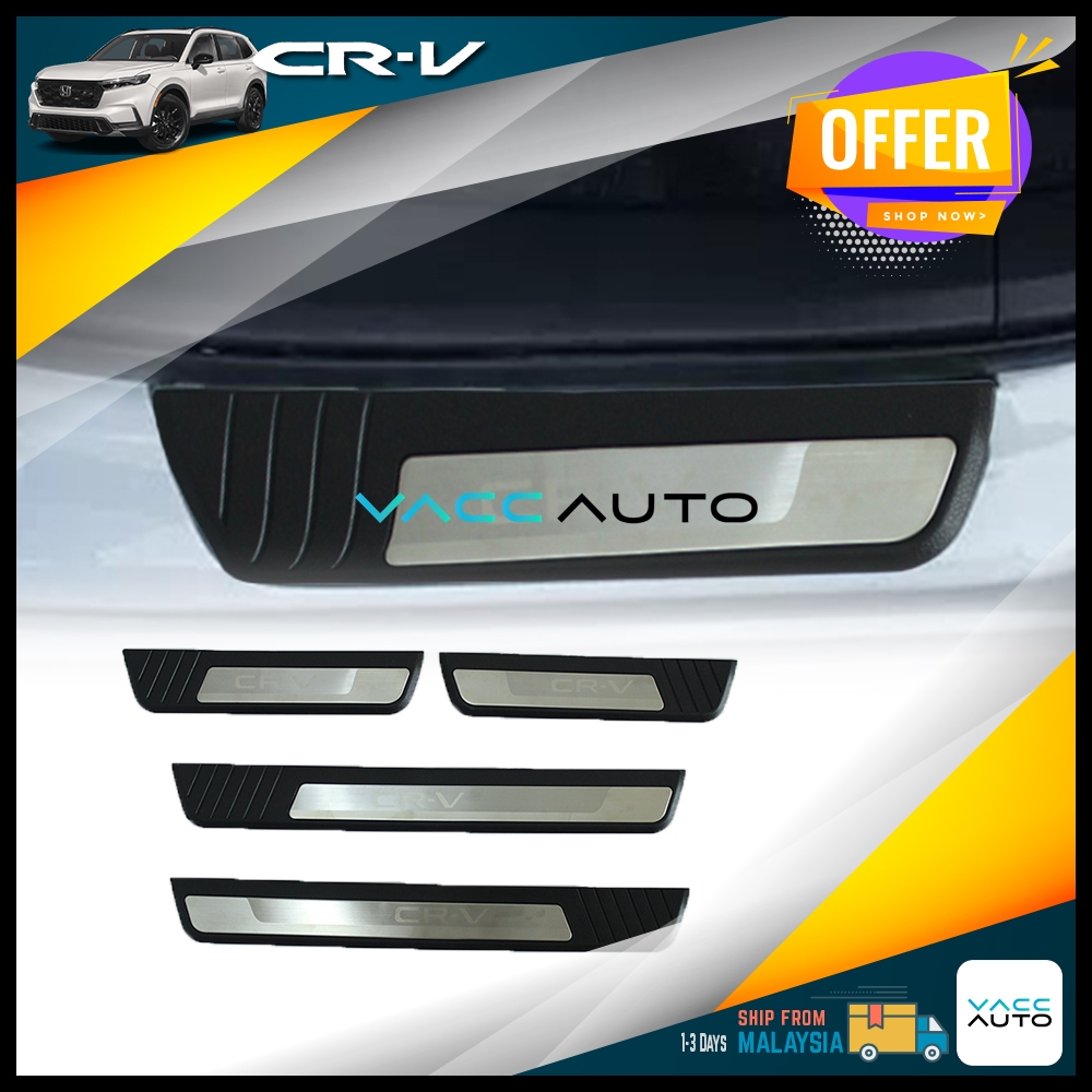 Honda CRV CRV RS 2023 2024 6th OEM Door Step Scuff Plate Car Door Sill